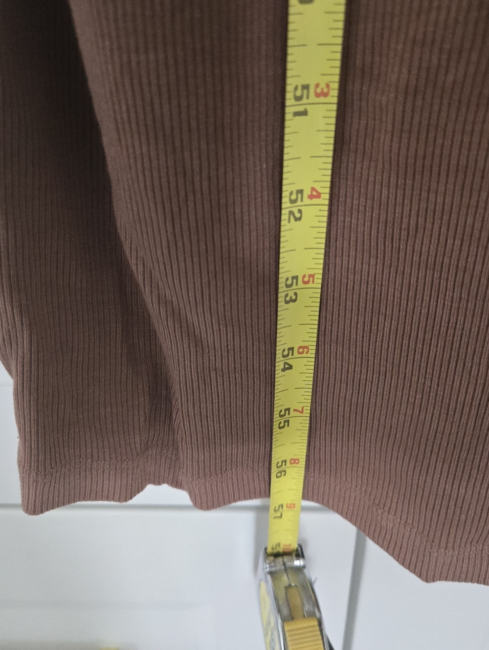 NWT Popilush Shapewear Modal Sleeveless Mock Neck Slimming Maxi Dress Brown Tan - Picture 10 of 16